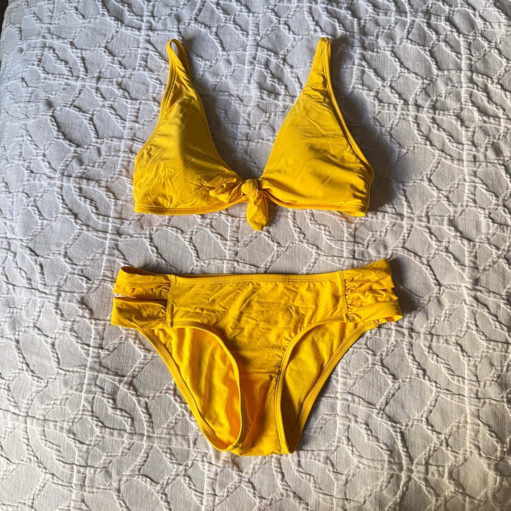 ANTONIO MELANI Yellow Bikini Set
